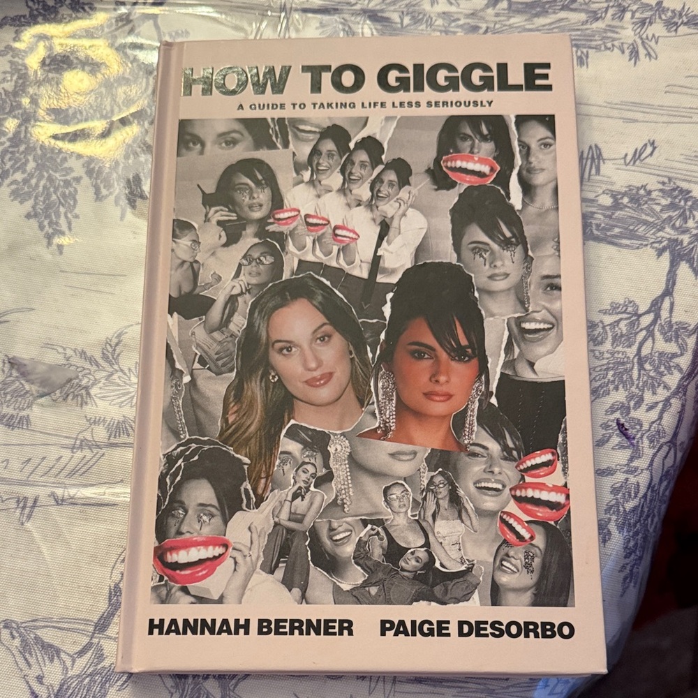 How to Giggle Book Hannah Berner Paige Desorbo, Hardcover